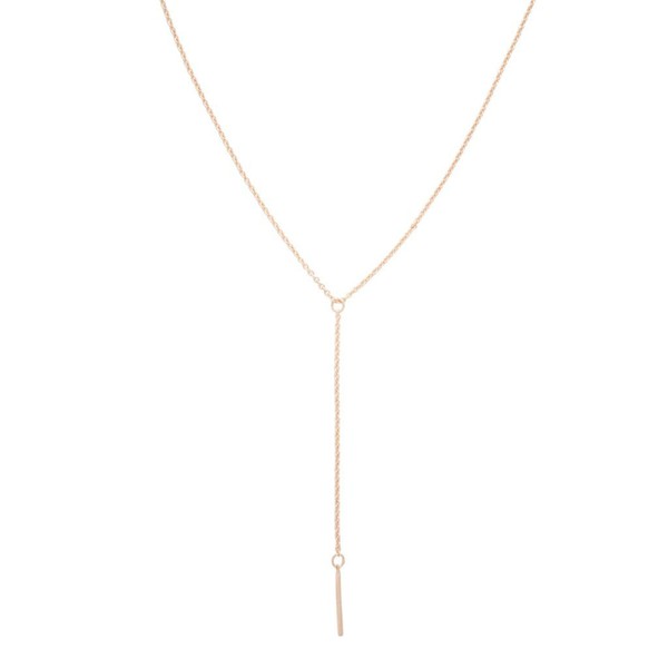 Delicate Lariat Necklace