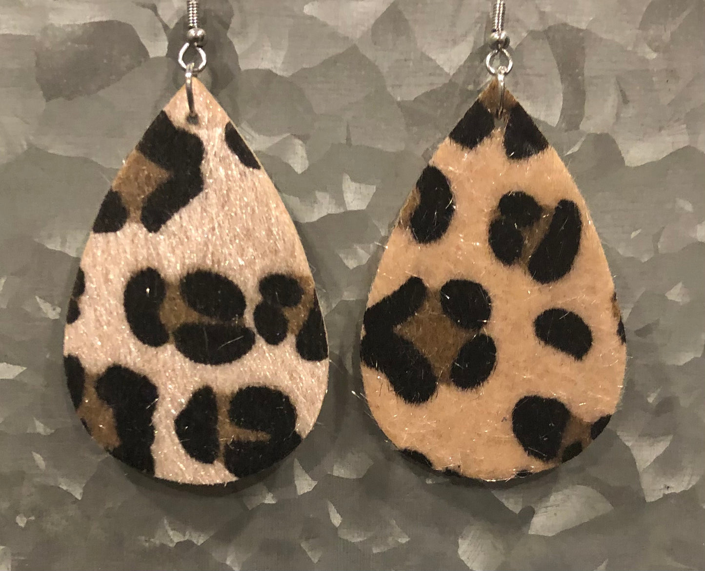 Leopard Print Earrings