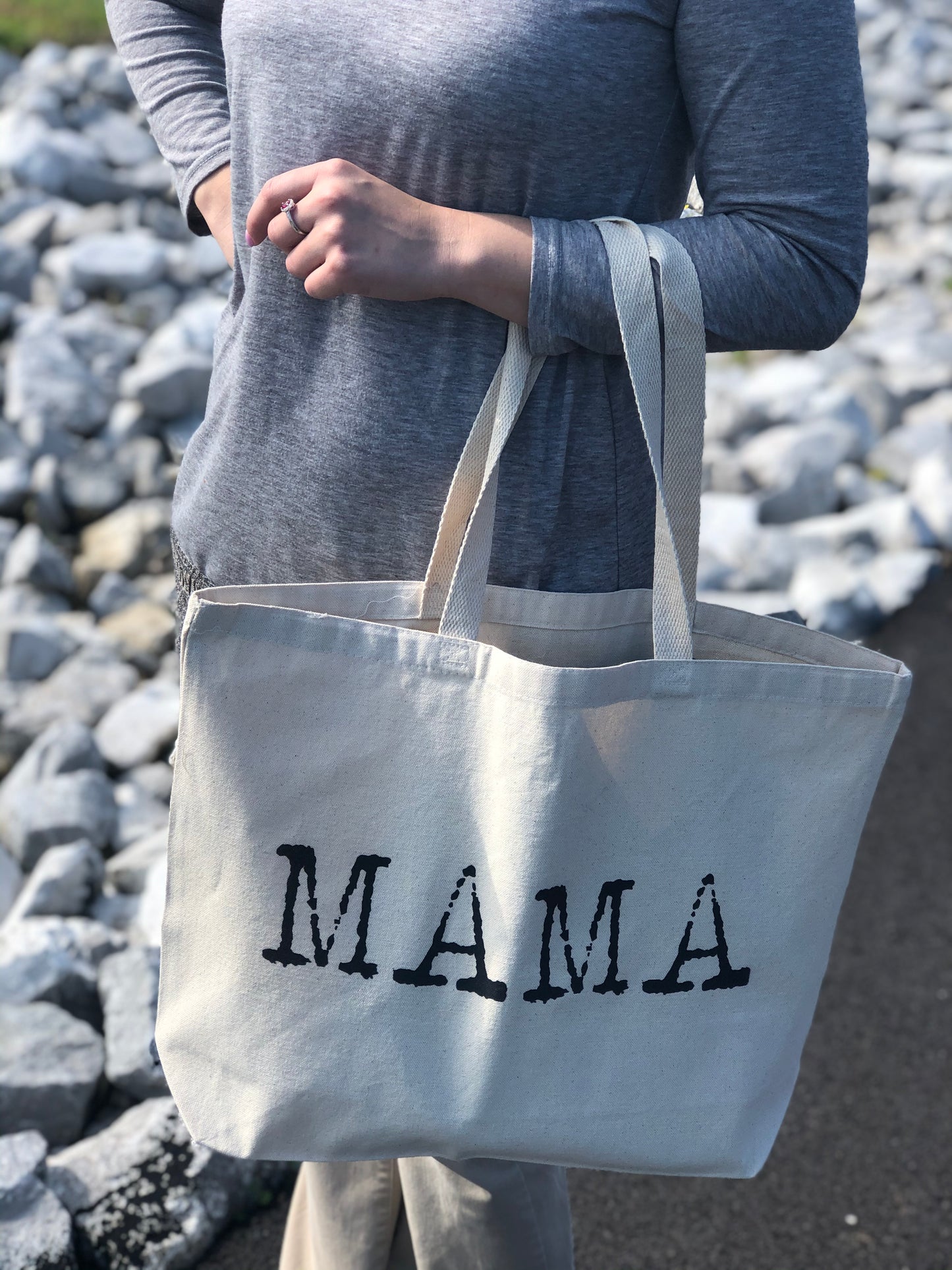 MAMA Canvas Tote