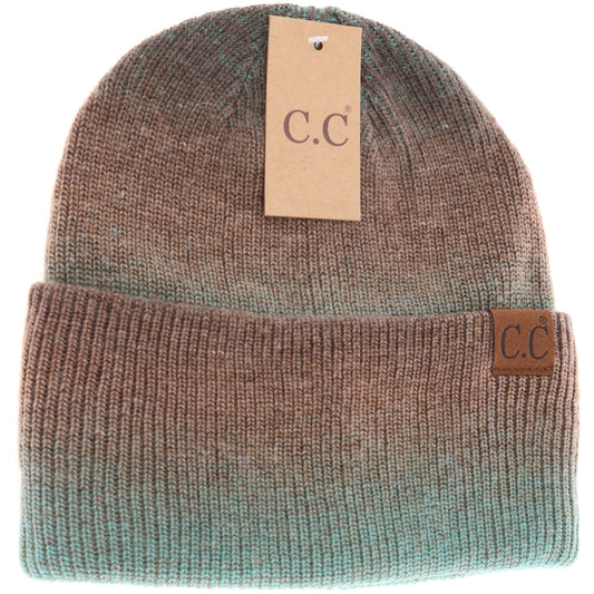 C.C. Beanie Unisex Ombré Cuffed Beanie