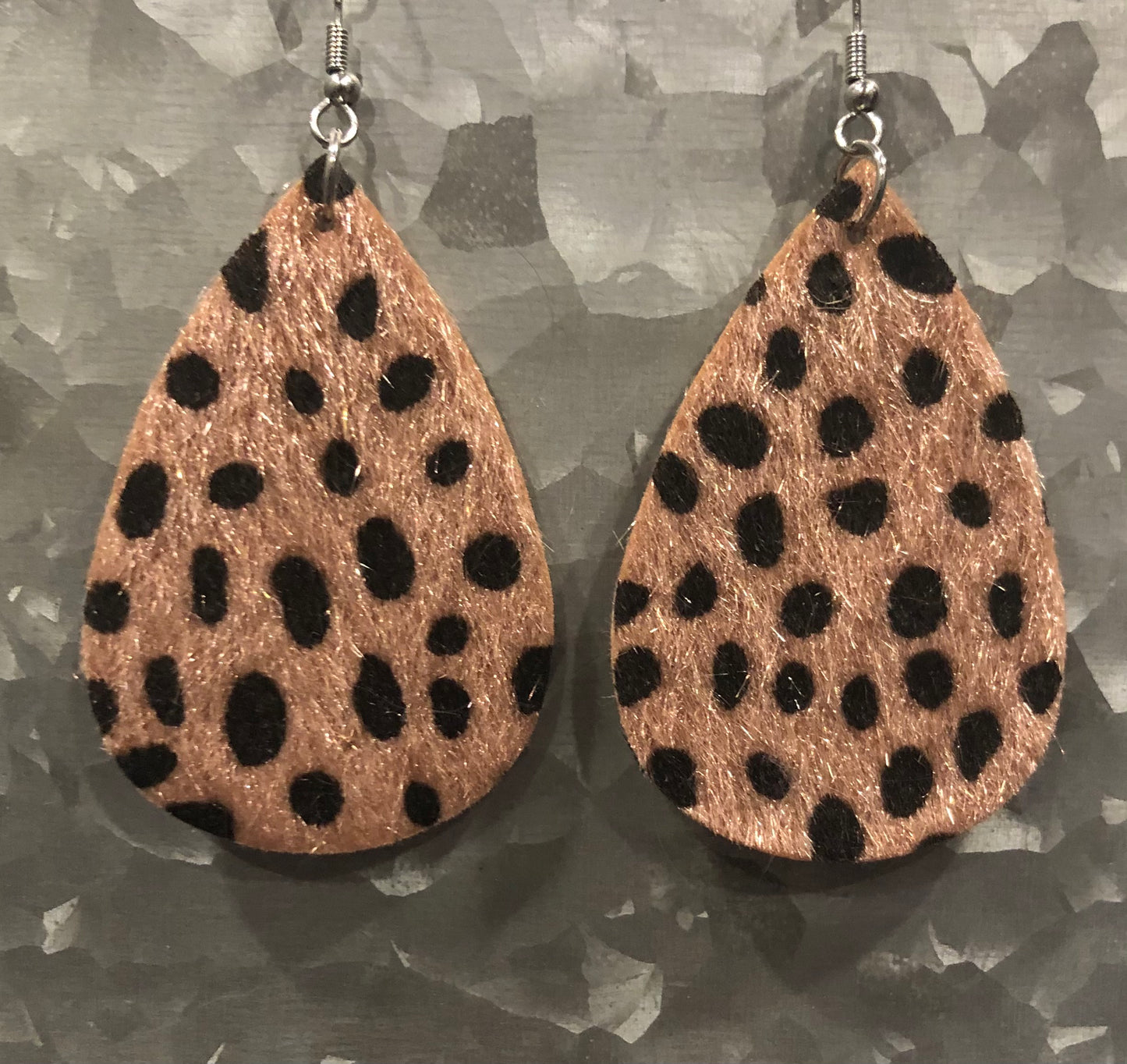 Cheetah Print Earrings