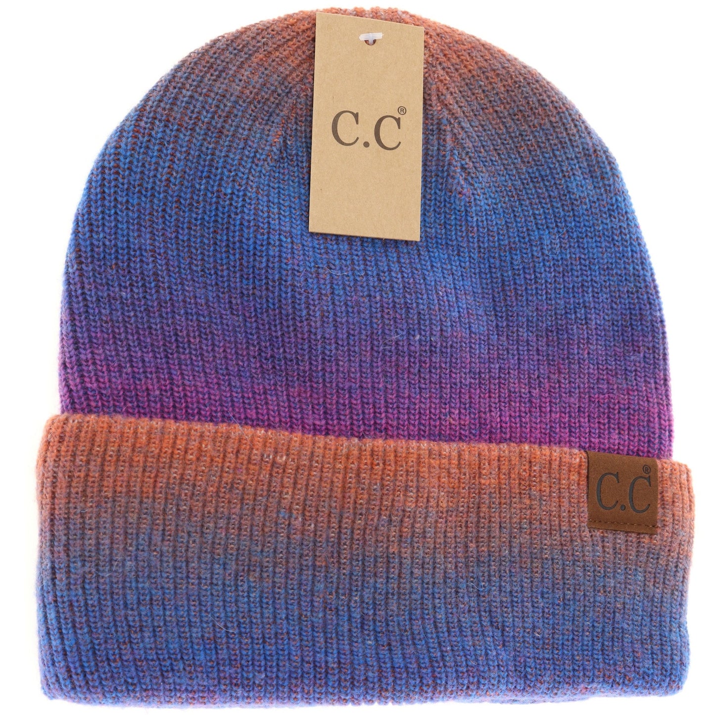 C.C. Beanie Unisex Ombré Cuffed Beanie